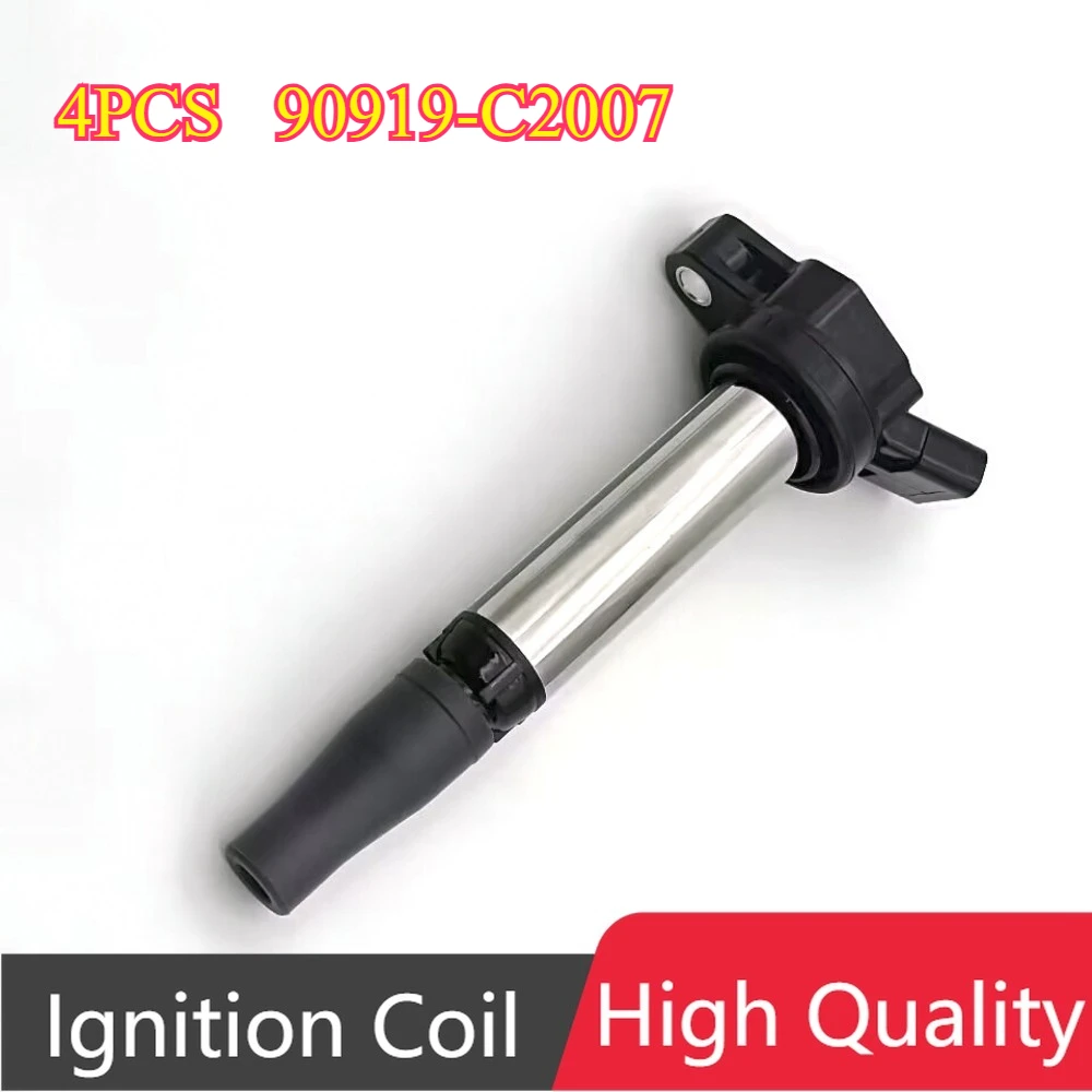 

4 шт. 90919-C2007 90919C2007 90919 C2007 катушки зажигания для Toyota Yaris L Hatchback Vios 1.3 1.5