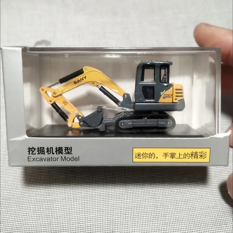 

Diecast 1/64 Scale Sany Excavator Model Car Alloy Car Model Vehicles Toys for Boys Original Box