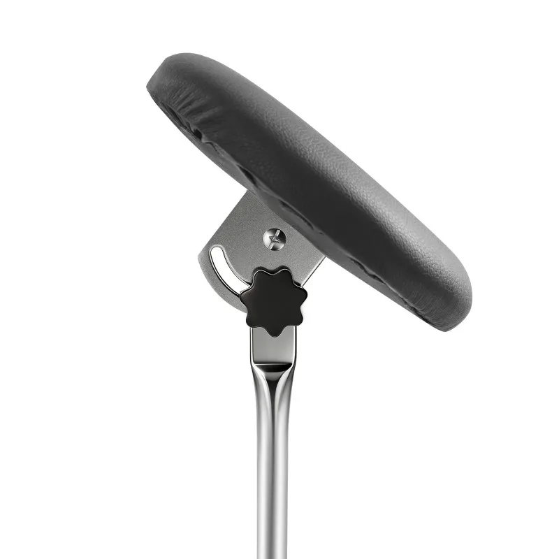 

【Best Choice】Adjustable Armrest Stand 65-100cm - 0-100° Rotatable PU Cushion, Stainless Steel Arm Support Pillow, Ergonomic Hand