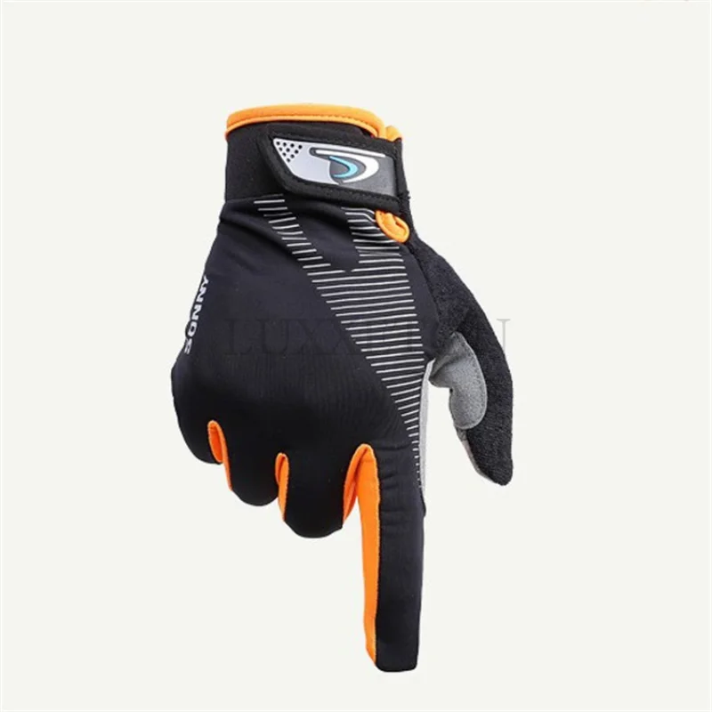 Men Touch Screen Cycling Gloves Breathable Silicone Anti-slip Full Finger Bicycle Gloves Mountain Road Bike Gloves