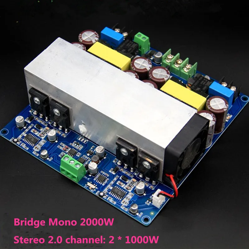 

HIFI Fever High Power IRFP4227 IRS2092S Digital Power Amplifier Mono 2000W Professional Stage Class D Power Amplifier Board