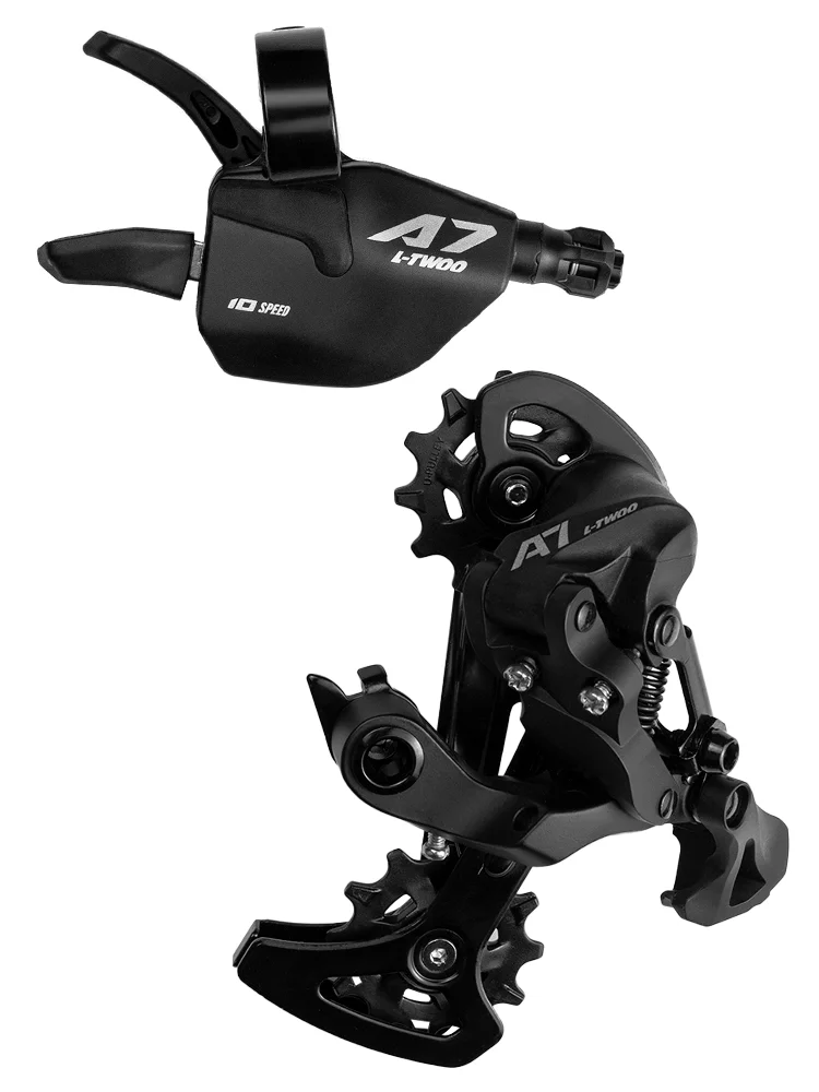 AliExpress LTWOO A7 1x10 Speed Trigger Shifter + Rear Derailleurs, Aluminium Alloy, for MTB Bike Compatible with DEORE