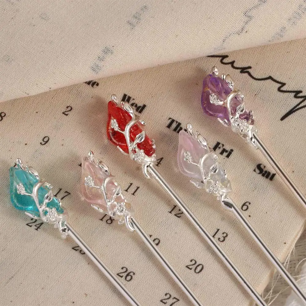 Hair Accessories Women Chinese Style Vintage Hanfu Accessories Classic Hair Chopsticks Hair Fork Hair Stick Metal Hairpin