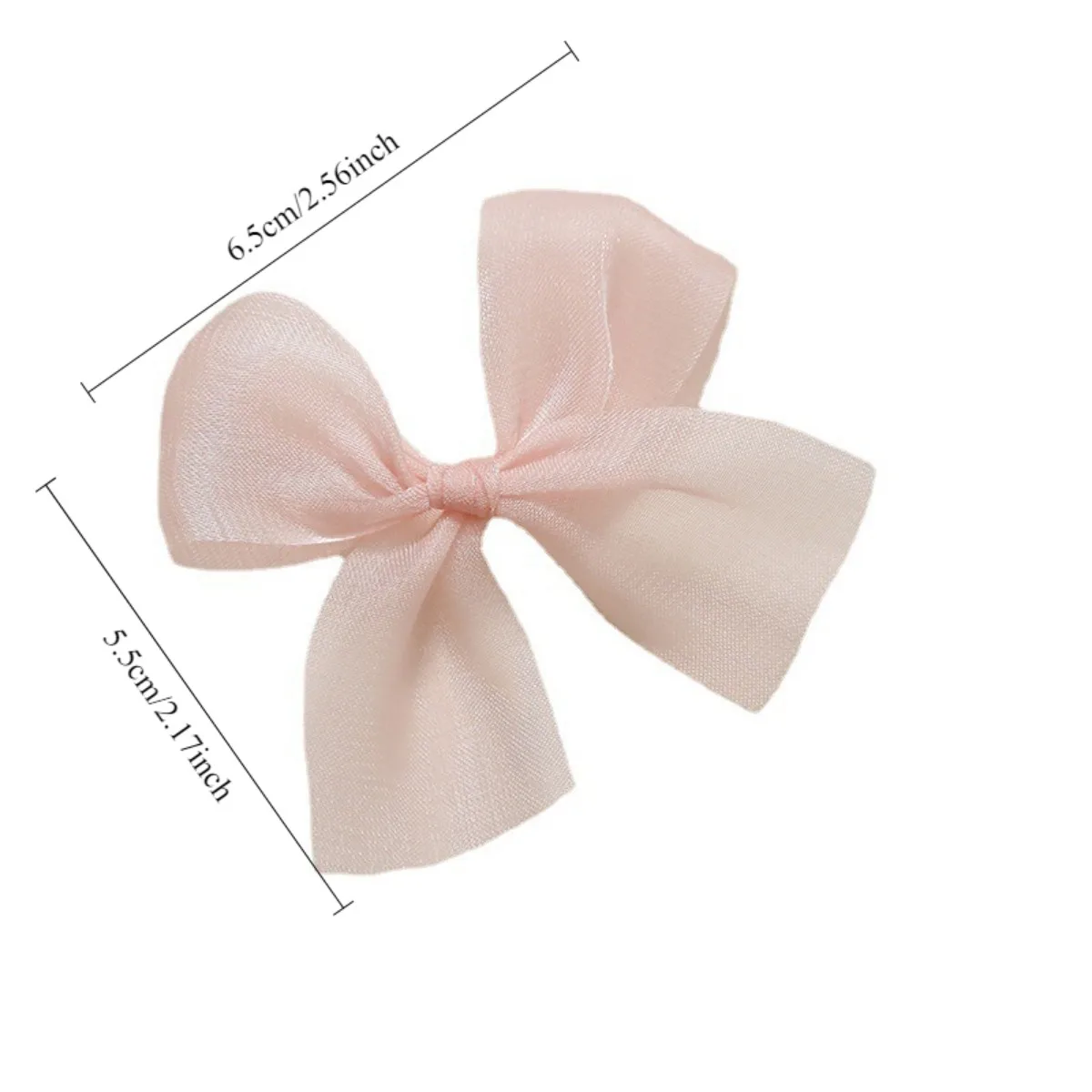 Bows for Crafts Organza Bows Premade Twist Ties Bow for Gift Wrapping Treat Bags Baskets Cake Baby Shower Birthday Wedding Decor