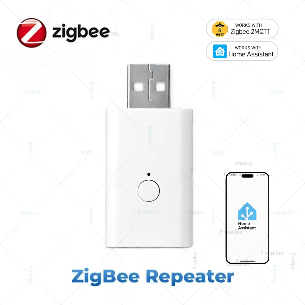 Tuya ZigBee Signal Repeater Signal Amplifier Extender Smart Home Automation Works With Zigbee Gateway Smart Home Zigbee Devices