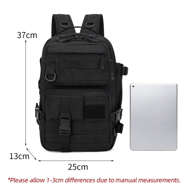 Camping Tactical Backpack Travel Large 3 Day Assault Pack Molle for Men  Women Fishing Tackle Storage Gear Bag with Rod Holder - AliExpress 18