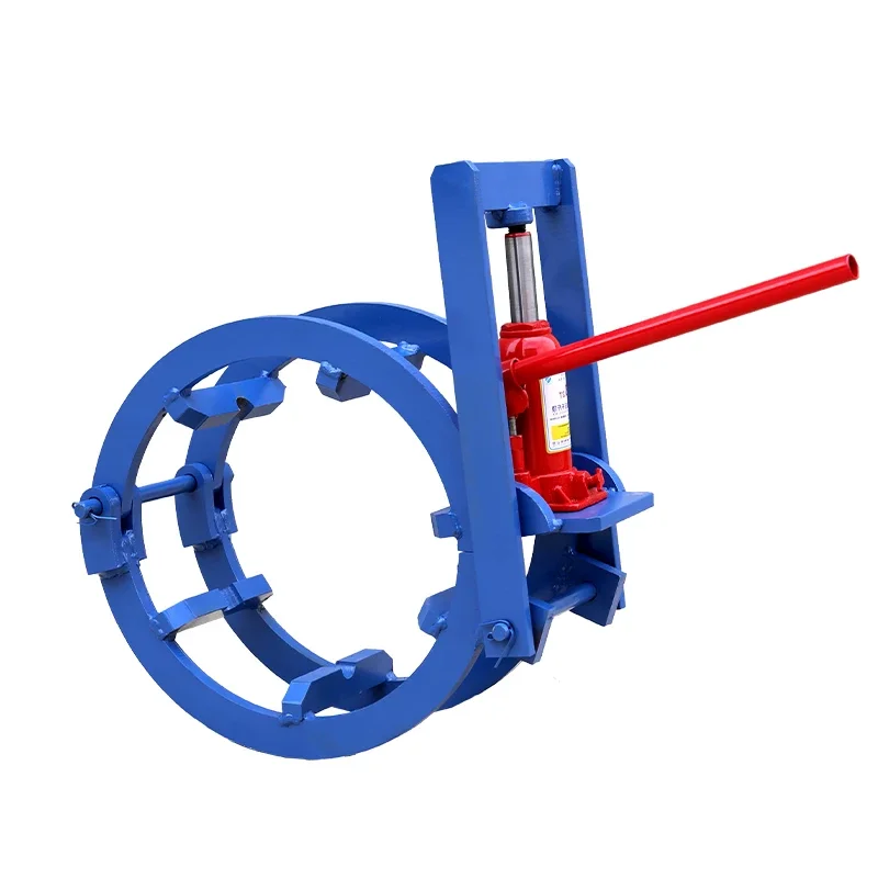 Manual Hydraulic Jack Pipe Alignment Clamp External Pipeline Welding Centering Fixture for Steel Pipe Construction
