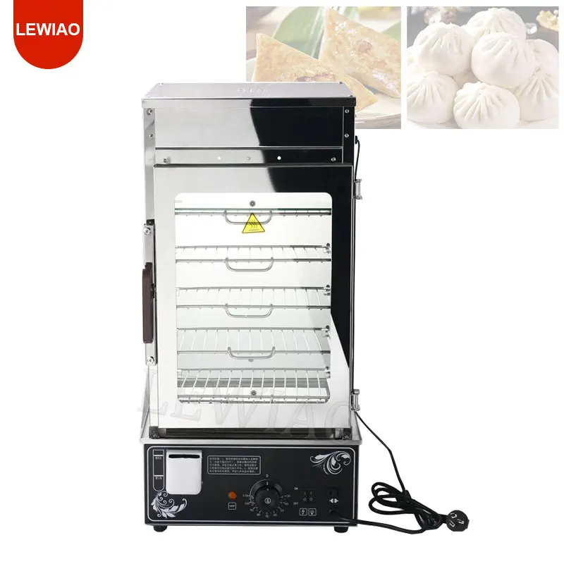 

Commercial Desktop Insulation Cabinet Steamed Buns Machine Electric Heating Steamer Stainless Steel Steam Machine