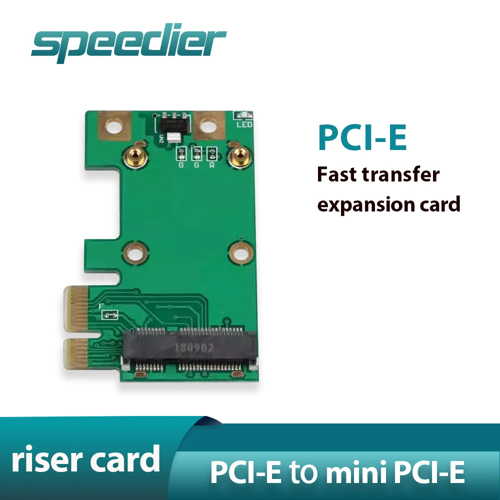 PCIE x1 To Mini PCI-E Adapter Card Expansion Card Fast Transfer for Wireless Network Card  USB 3.0 Adapter