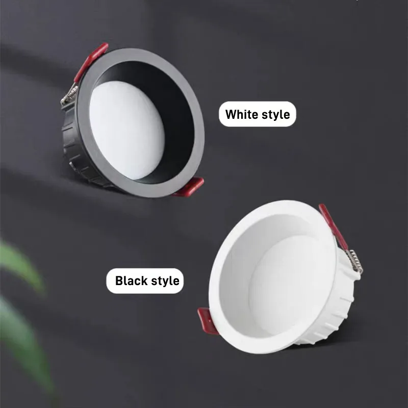 Zigbee inteligentne ściemnianie LED typu Downlight reflektorów 5 w7w10w12w15w wbudowane Ultra cienkie lampy sufitowy COB oświetlenie wewnętrzne