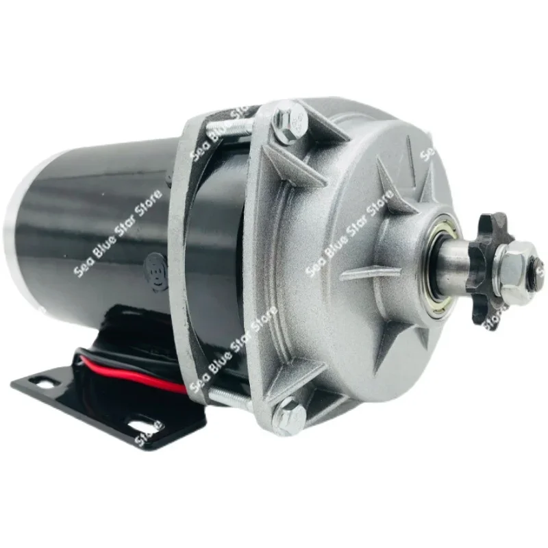 Motor motor 24V36V48V500W800W electric vehicle, modified tricycle permanent magnet deceleration brush motor