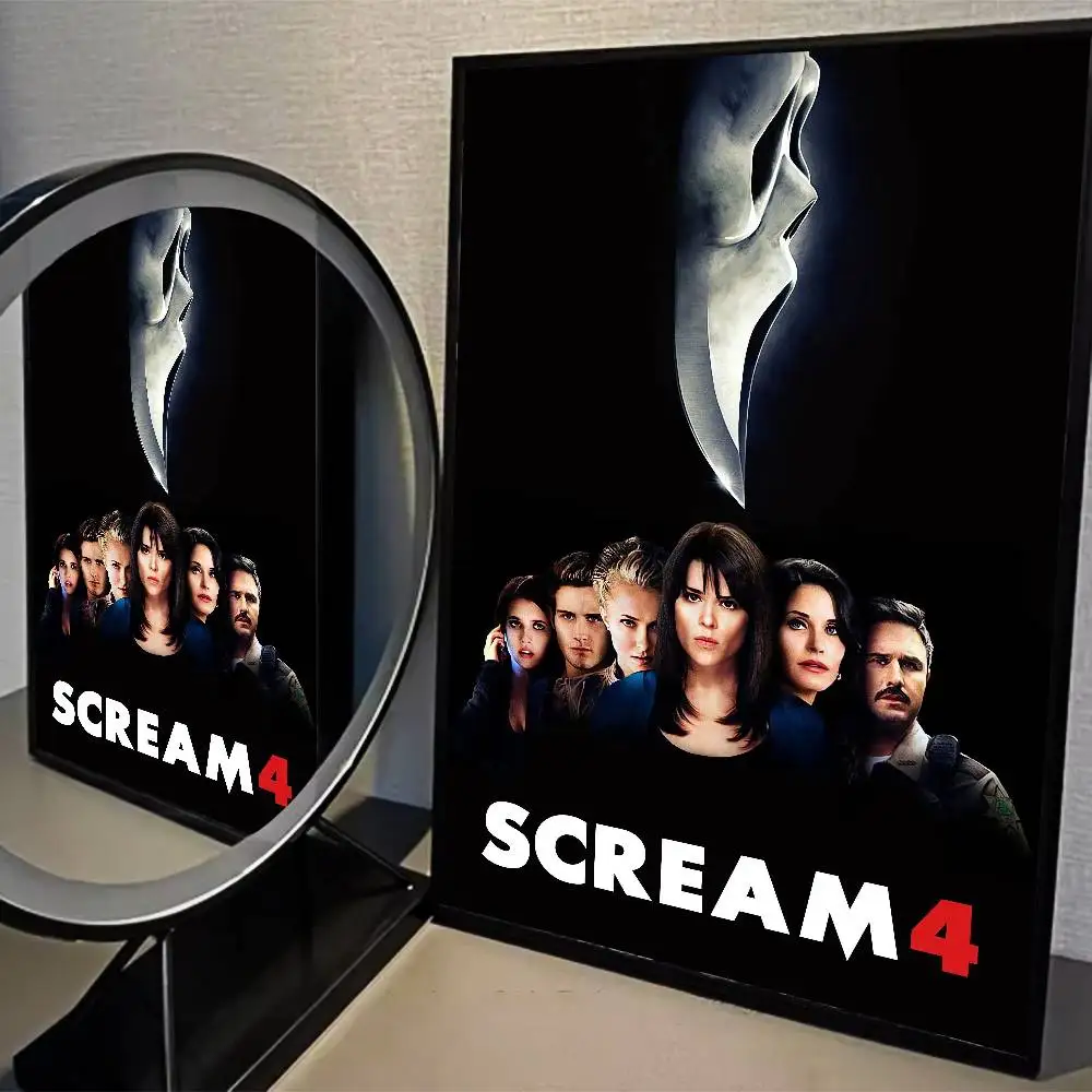 Film Scream Klebefolien Vintage Raum Bar Café Dekor Nordisches Wohndekor – Detail 7
