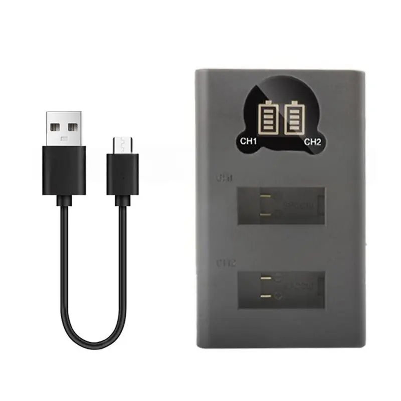 For Gopro MAX For Rechargeable Lithium Battery Dual Charging Station 360 Panoramic Action Camera Batteries Accessories