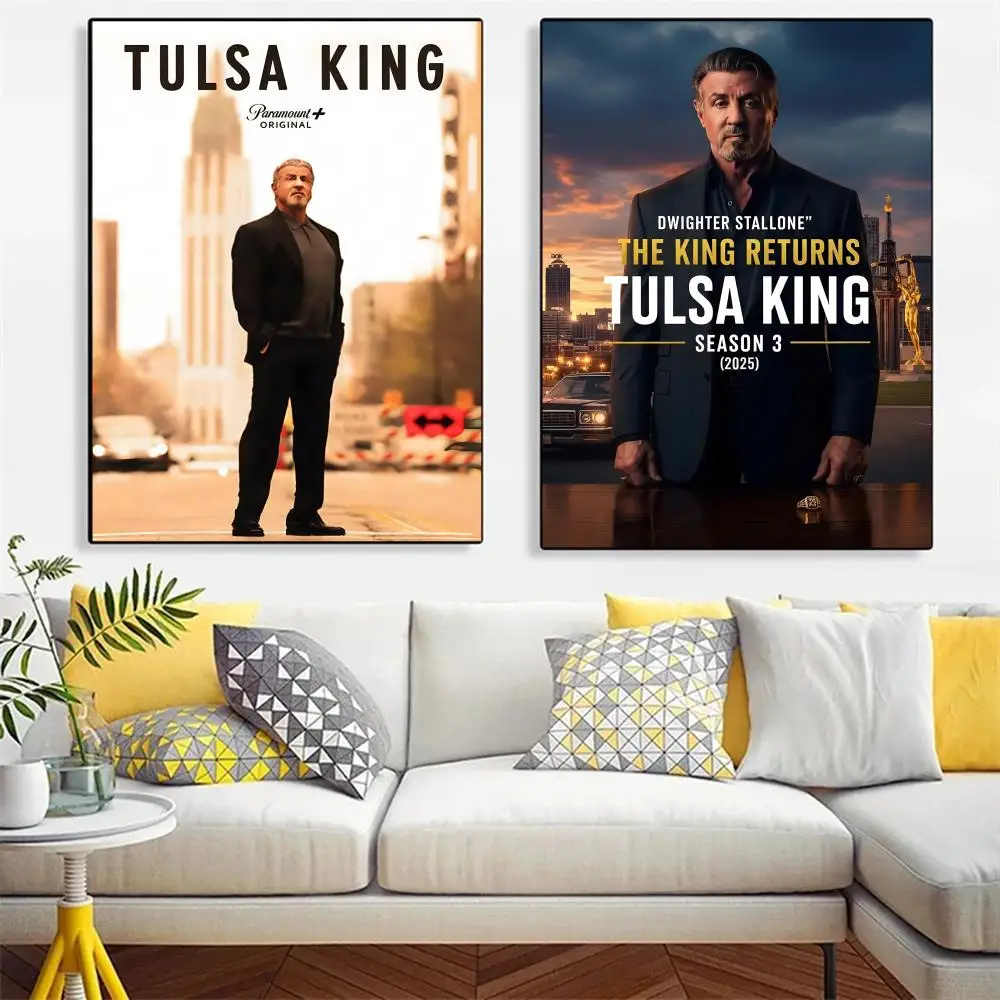 T-Tulsa K-king ملصق HD أنيمي موضوع ساخن المغني/OST/فيلم مقاوم للماء عصا ذاتية ديكور المنزل