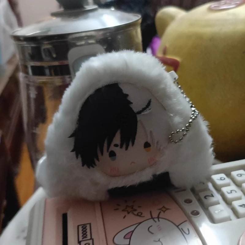 10cm Anime Wind Bk Isagi Suo Hayato Kaji Ren Kawaii Cosplay Soft Rice Ball Cotton Doll Pendant Plushie Keychain Toy Figures Gift