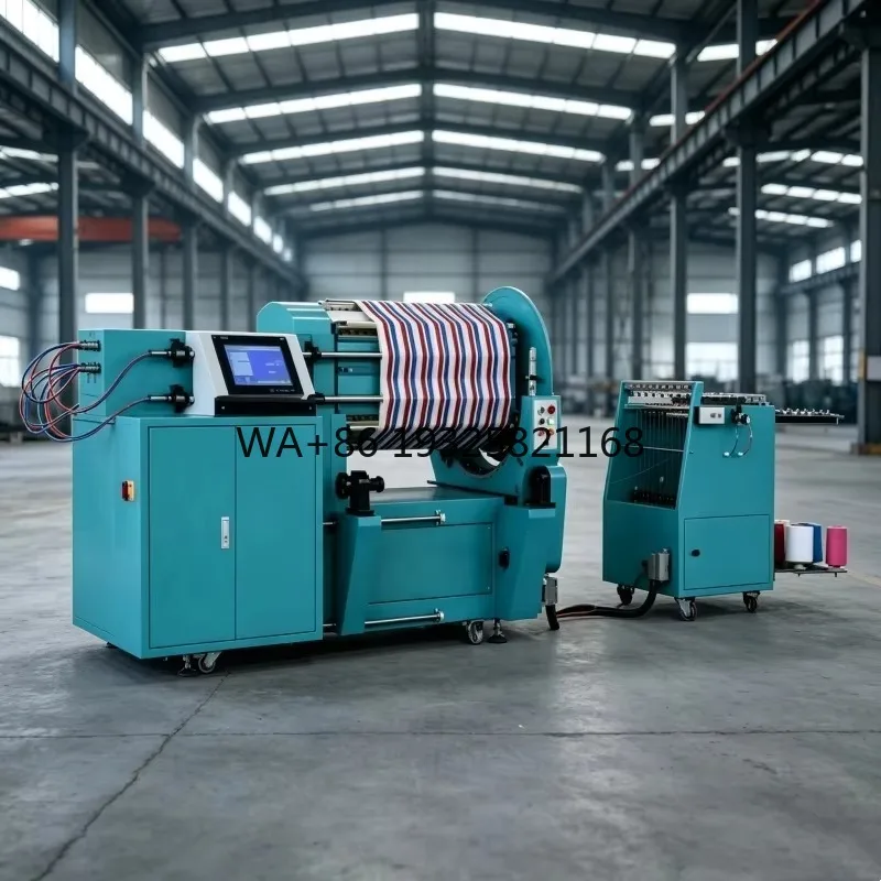 Small Warper Compact Textile Sample Warping Machine Warp Beaming Instrument Pneumatic Blowing Structure Warping Equipment