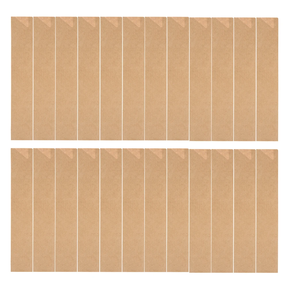 

50pcs Disposable Chopsticks Kraft Paper Bags Safe Food Grade Material Storage Packing Cover Versatile Home Picnic Camping