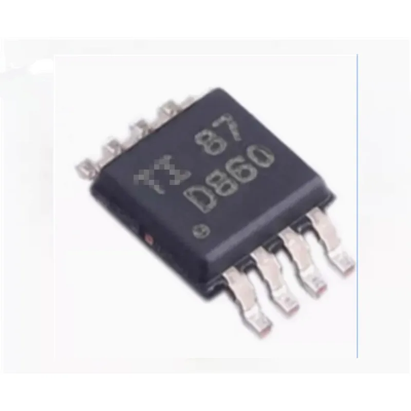 5PCS DAC8560IADGKR silkscreen D860 DAC8560 patch VSSOP-8 Digital to analog converter chip IC original stock