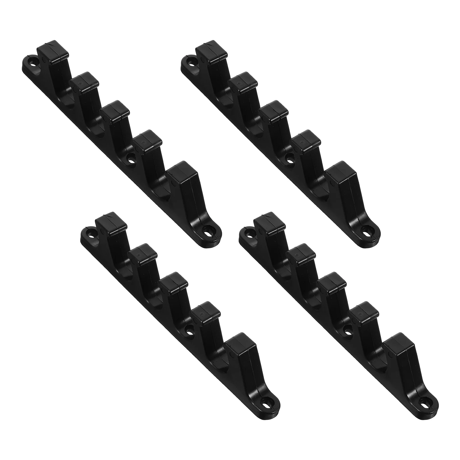 4pcs Outdoor Folding Recliner Support Bracket Lightweight Plastic Adjustable Chaise Lounge Position Back Support