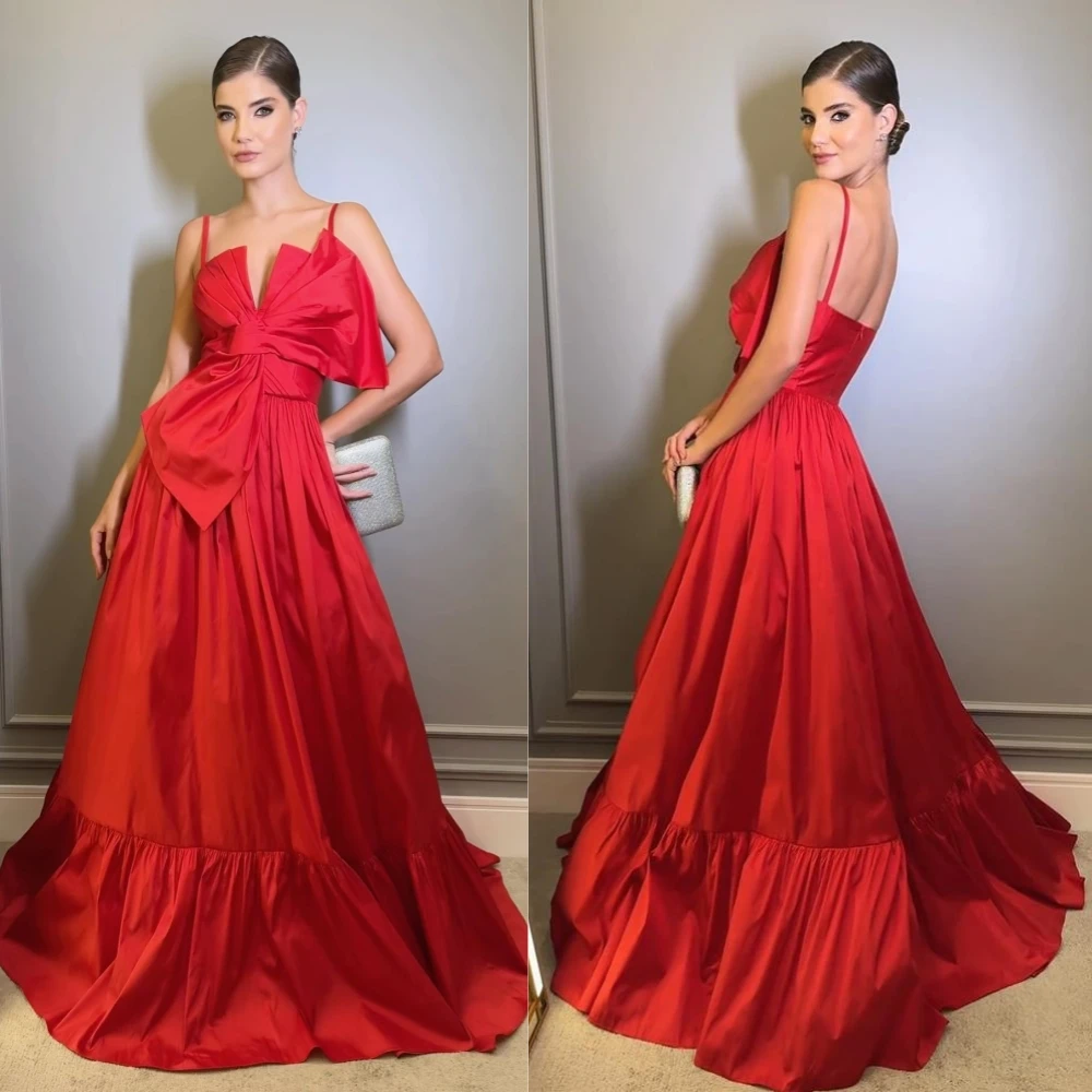    Satin Bow Wedding Party Ball Gown Off-the-shoulder Bespoke Occasion  Floor Length