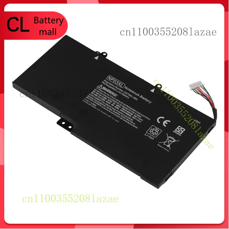 

43WH 11.4V NP03XL Battery For HP Envy X360 15-U010DX 15-U111DX Pavilion X360 NEW