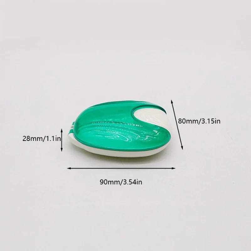 

2 PCS Orthodontic Dental Products Denture Boxes Press Type Shell Plastic Dental Boxes Denture Storage and Retention Boxes