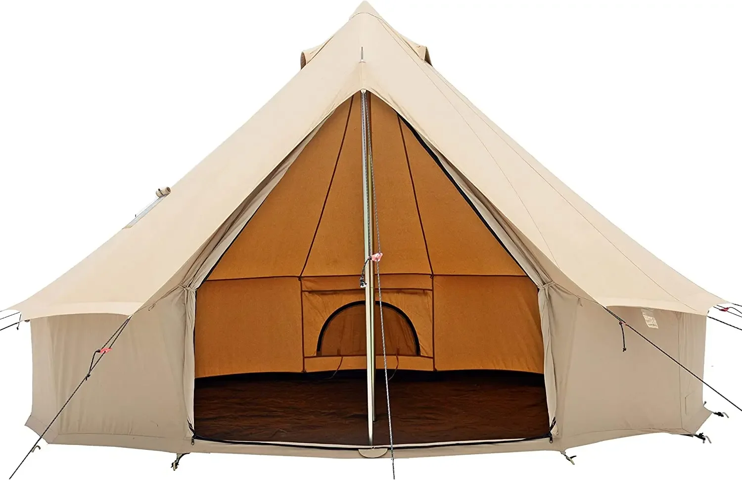

Luxury Luxury Cotton Canvas Bell Tent Outdoor Large Party Tent Waterproof Round House Tent
