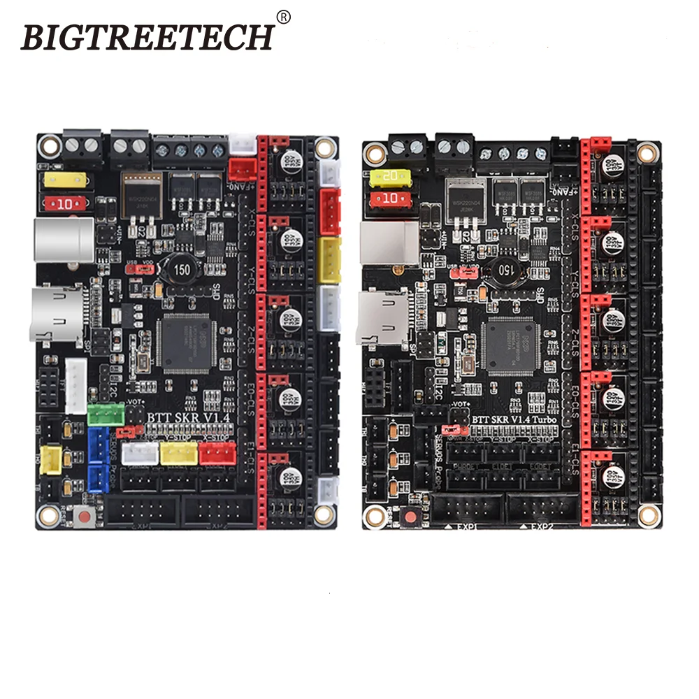 BIGTREETECH SKR V1.4 Turbo 32 Bit Motherboard Upgrade SKR V1.4 Control Board For TMC2209 Driver Ender3 CR10 3D Printer TFT35