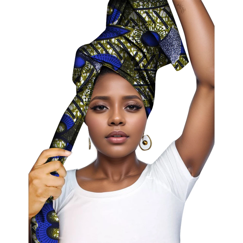 African head Ankara Turban Party Dress Traditional Headscarf Multicoloured Headband  African Head scarf Wyb501 - AliExpress 200000532