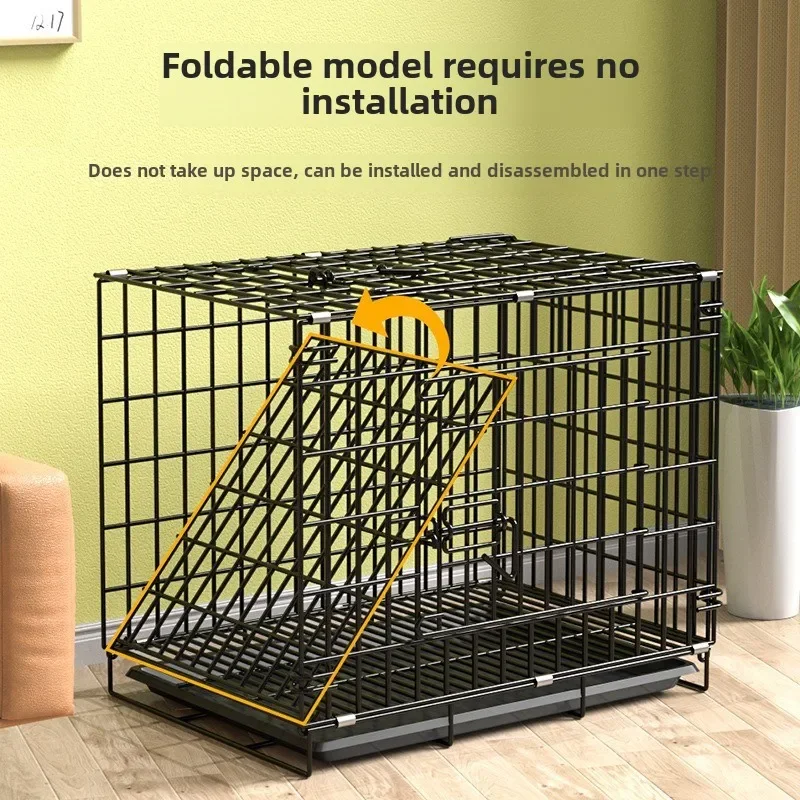 

Dog Cage Medium Sized Indoor Outdoor Iron Cage Pet Supplies Products Houses Kennel Fence Puppy House Accessories Enclosure