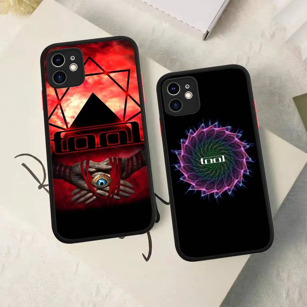 

T-TOOL Band For IPhone 11 12 13 14 15 16 Pro Max Plus X XS MAX Shockproof Matte Back Cover