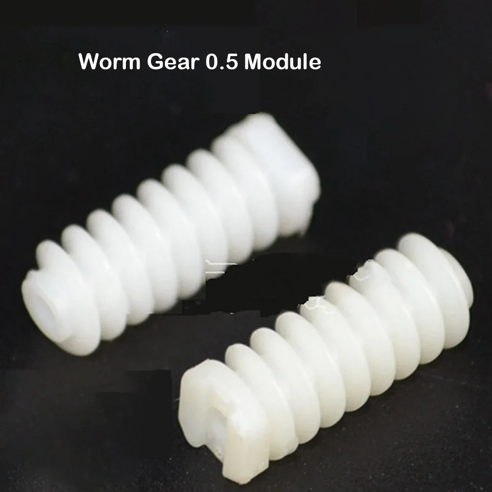1 Uds. Engranaje helicoidal de módulo 0,5, engranaje helicoidal alargado, Mini engranaje helicoidal de 6MM de diámetro, agujero de 1,9 MM, modelo de juguete Hobby