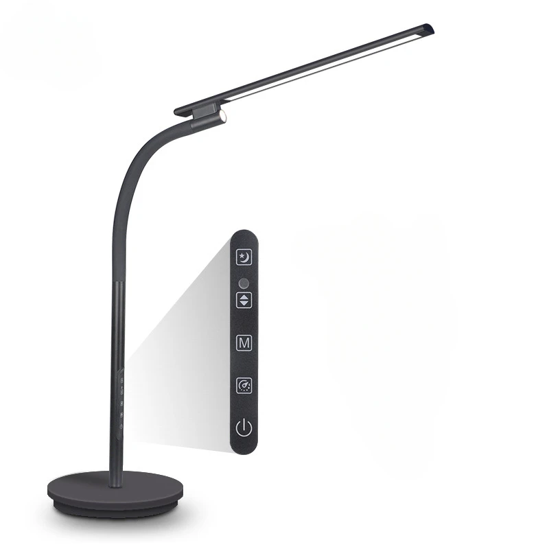 Lampu Meja Lantai Remote Control Pelindung Mata Belajar Kantor Samping Tempat Tidur