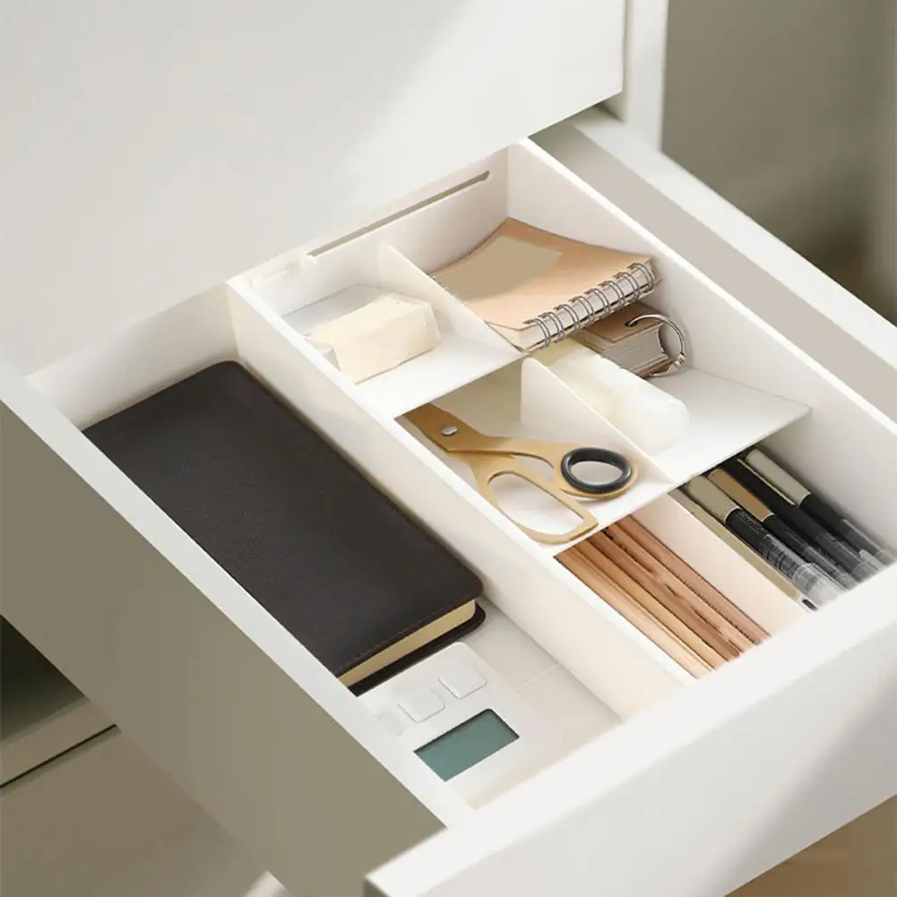 Cutlery Storage Box Adjustable Utensil Caddy Adjustable Expandable Drawer Organizer for Kitchen Utensils Cutlery for Tableware