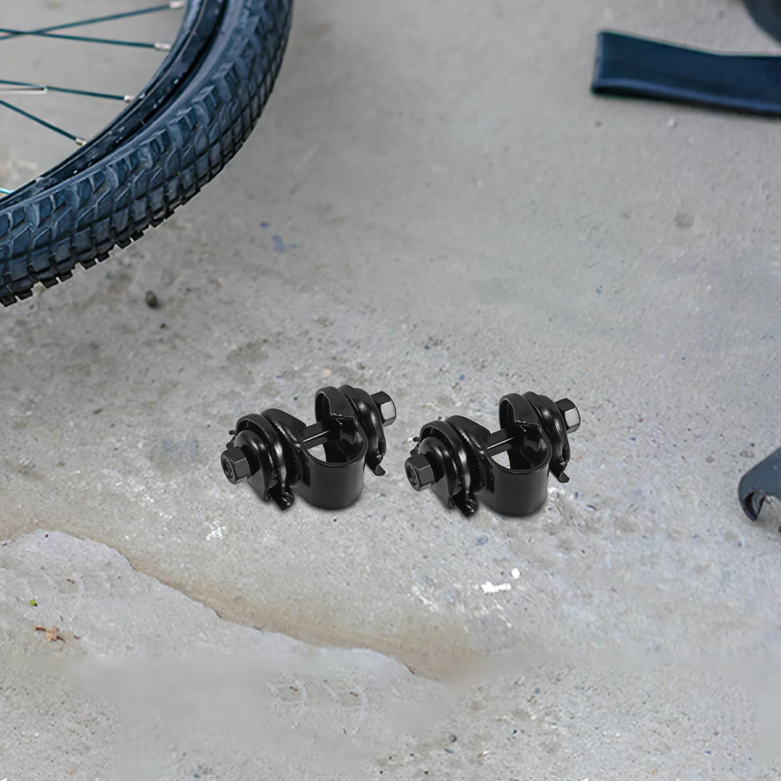 

2Pcs Bicycle Seat Clamp Adapter Sturdy Connector for Seat Post Stability Enhanced Comfort Ideal for Commuting Cycling Trips