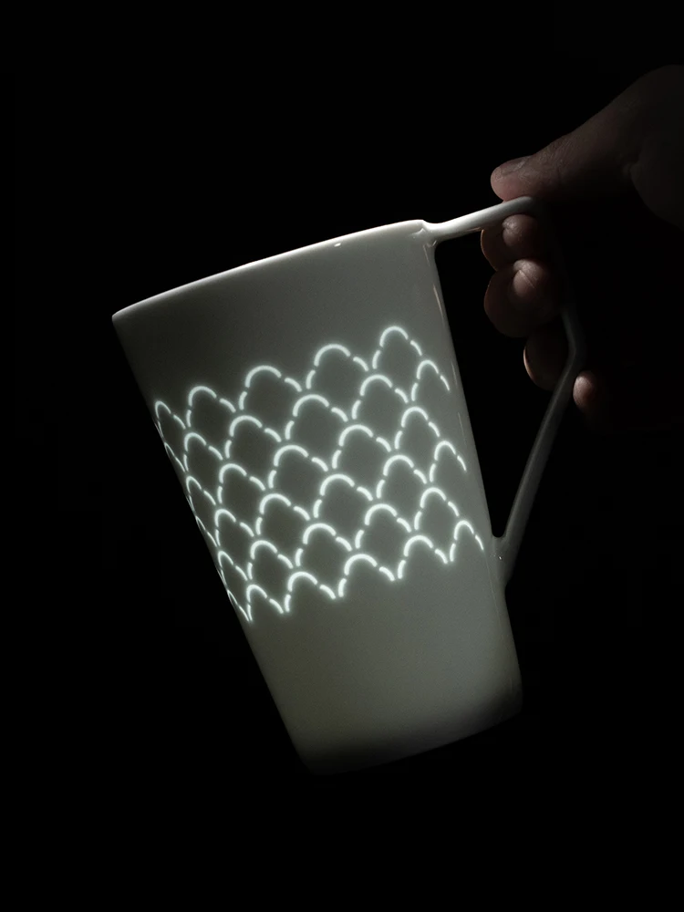 

Cloud Met Chuang Floating Series e Tea Cup with Tea Drainage Jingdezhen Blue White High Temperature Porcelain Easy to ...