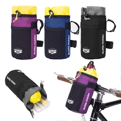 Cycling Water Bottle Carrier Pouch with 1L Capacity - Lightweight MTB Bike Handlebar Bag