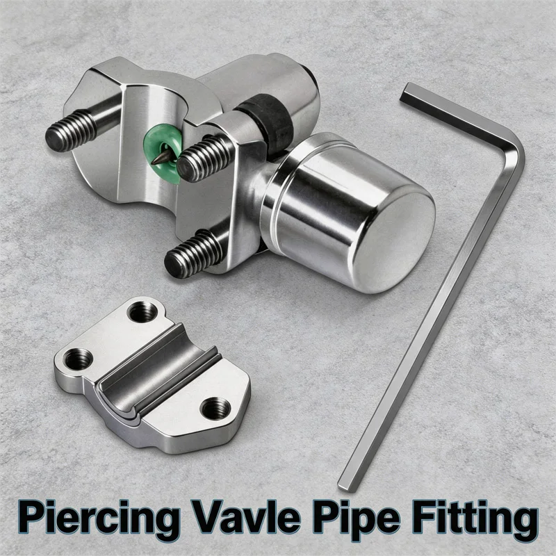 Refrigerator Puncture Valve BPV-31 Cartridge Piercing Valve Line Tap Valve For HVAC Air Conditioner Line Tap Faucet Valve