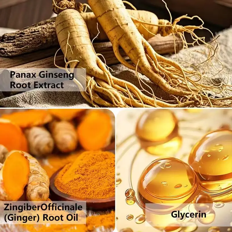 شامبو صبغ الشعر الأسود Water Ice Levin 3in1 - تغطية رمادية فورية طبيعية مع الزنجبيل والجينسنغ، لون يدوم طويلاً #2