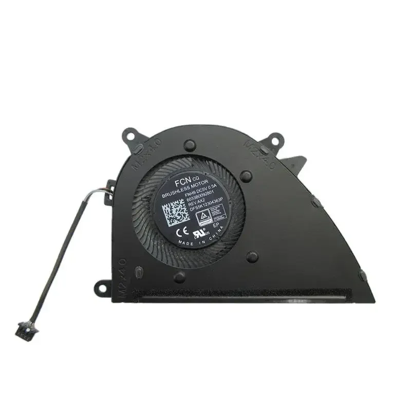 New Original Laptop CPU Cooling Fan For HP 17-CN 17-CP Probook 470 G8 G9 FNH9 6033B0092801 DFS5K12304363P DC5V 0.5A