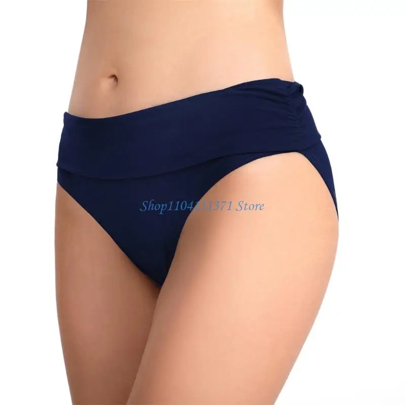 P9FC Women's Stretch Tankini Swimwear Shorts Butt Lifting Design Wrinkle Resistant Fabric Breathable Beach Pool Shorts