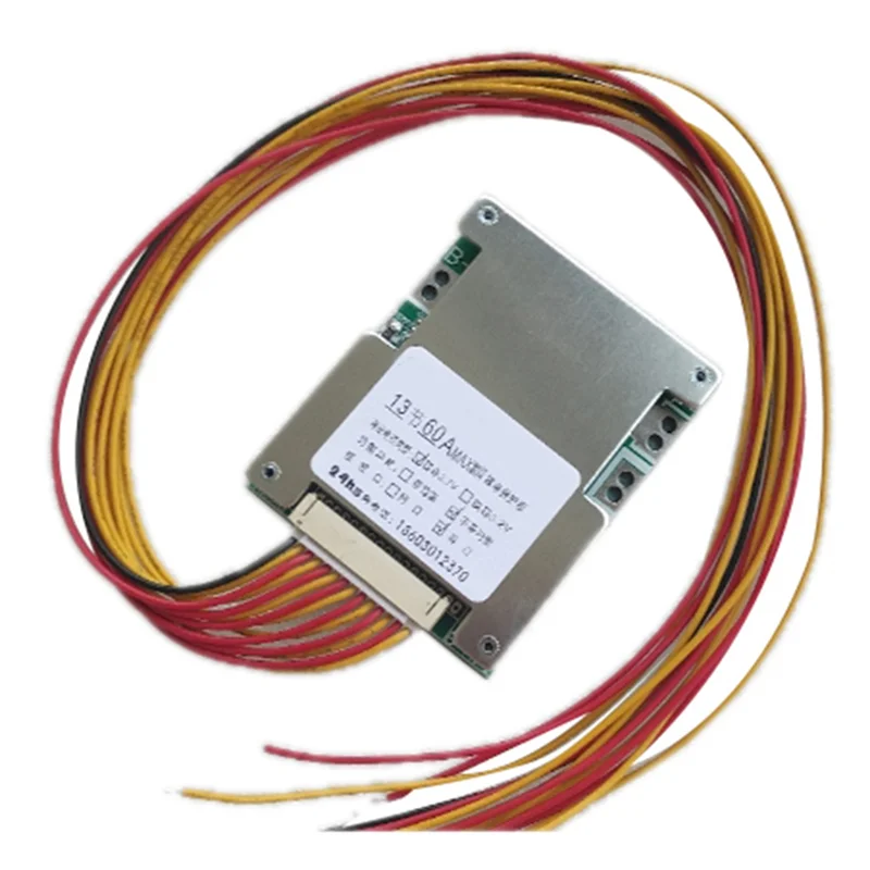 AY03-13S 48 فولت 60A لوح حماية البطارية إلكترونيات بطارية ليثيوم خلية BMS PCB المعادل مجلس BMS لوحة تركيبية