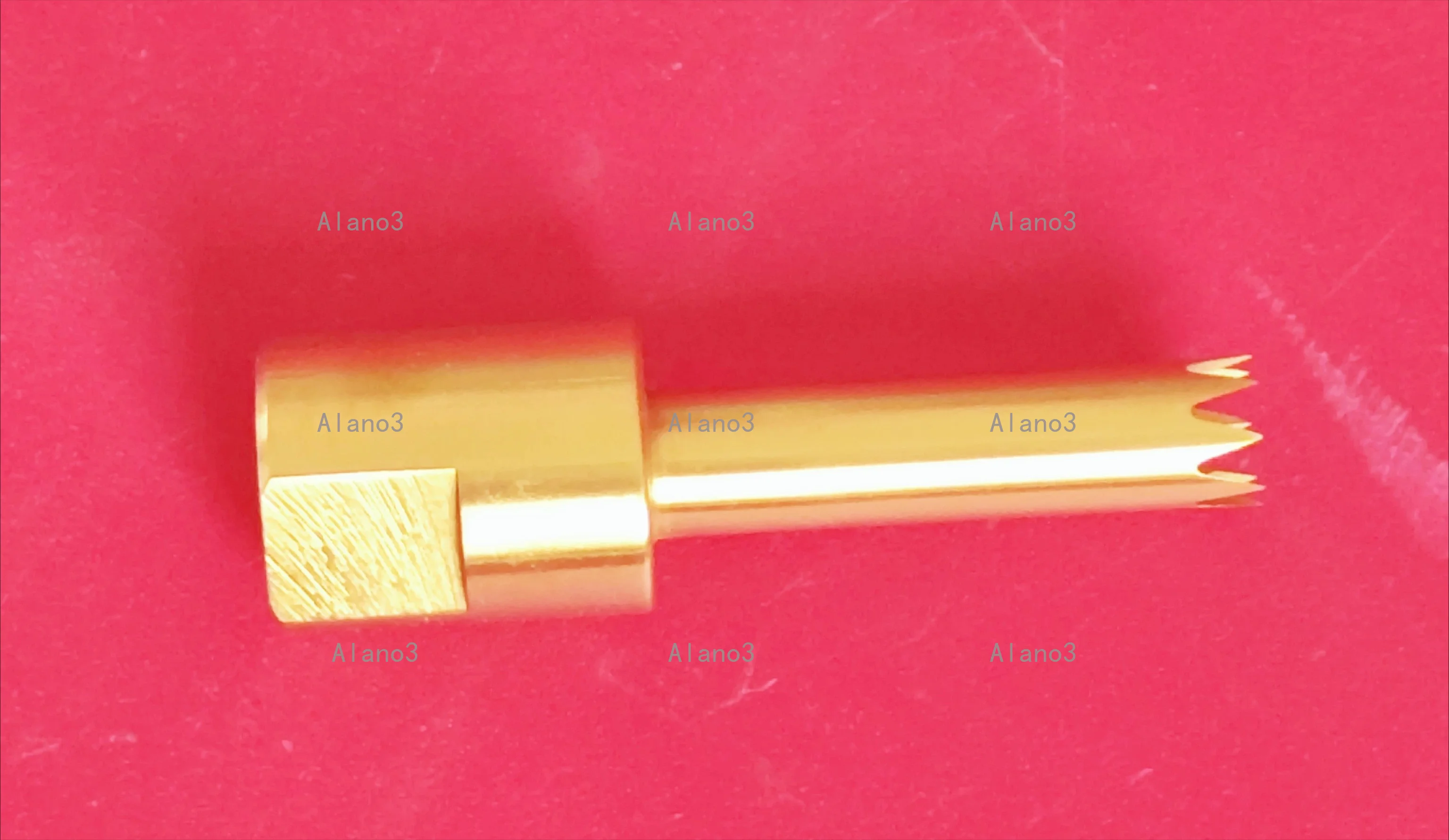 Pneumatic Punch High Speed Titanium Coated Insert Tooth Needle Bag Making Machine Film Punching Fork Tooth Punch Durable