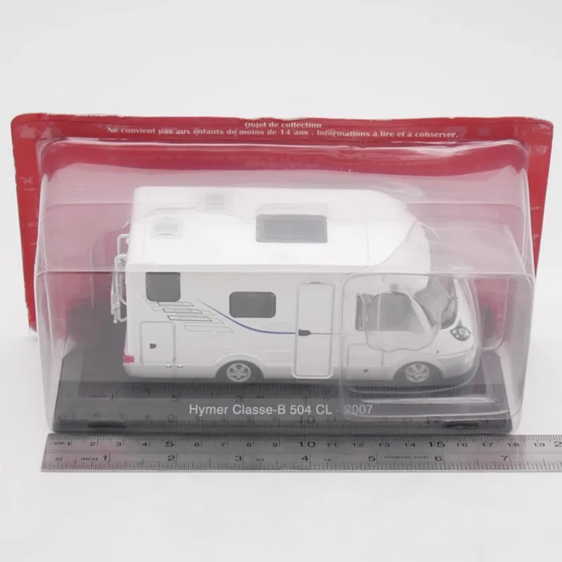 

IXO 1:43 Scale Hymer Classe-B 504 CL 2007 Alloy Recreational Vehicle Model Diecast Finished Product Simulation Toy Static Model