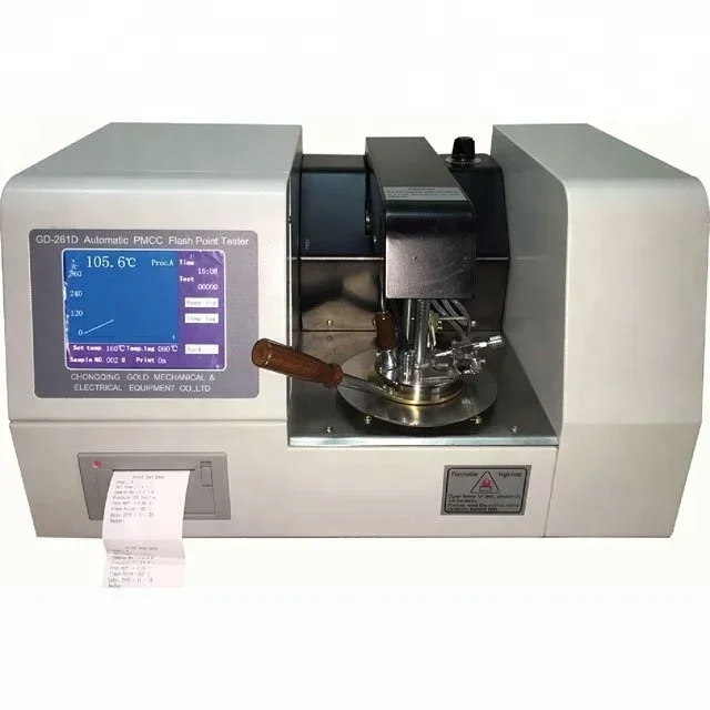 GD-261D Automated Pensky-Martens Closed Cup Flash Point Tester by ASTM D93