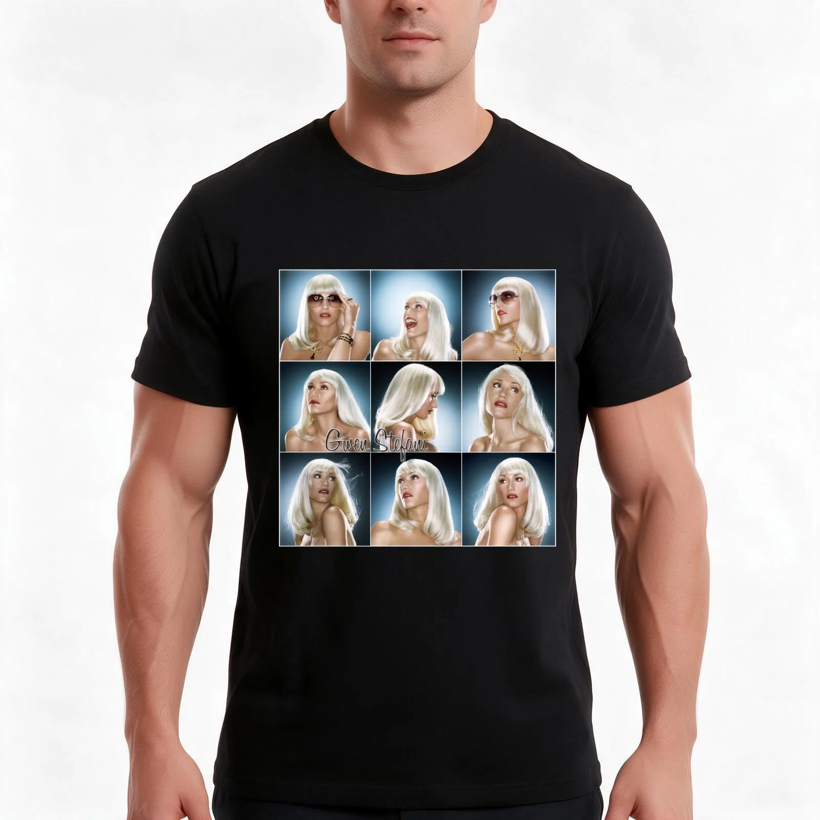 the sweet escape gwen stefani T-Shirt, Summer Casual Cotton Tee, Oversized Streetwear Tops, Vintage Graphic Print, 100% Cotton