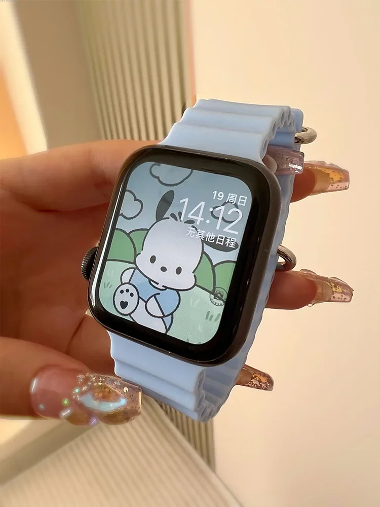 Ocean Straps for Apple Watch Band 44mm 40mm 45mm 49mm 41mm 42mm 38mm 46mm bracelet correa iWatch series 7 6 3 se 8 Ultra 2 9 10