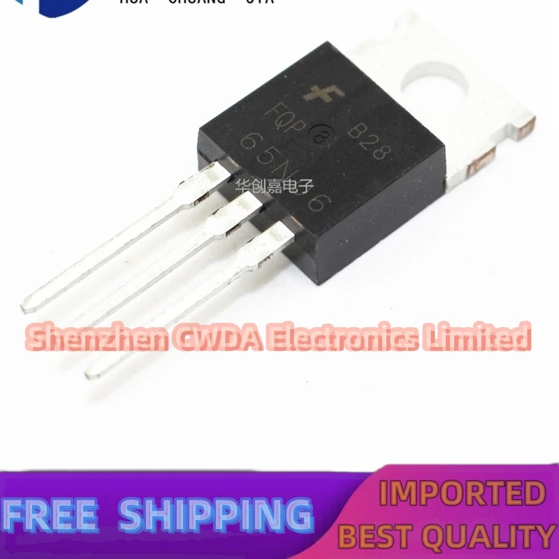 10PCS-20PCS  FQP65N06 65N06 TO-220  65A/60V MOS In Stock Can Be Purchased