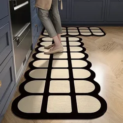 Kitchen Floor Mat Anti-fouling Oil-proof Home PVC Waterproof Carpet Easy Clean Decoration Belcony Non-slip Rug Ковер Tapis 러그