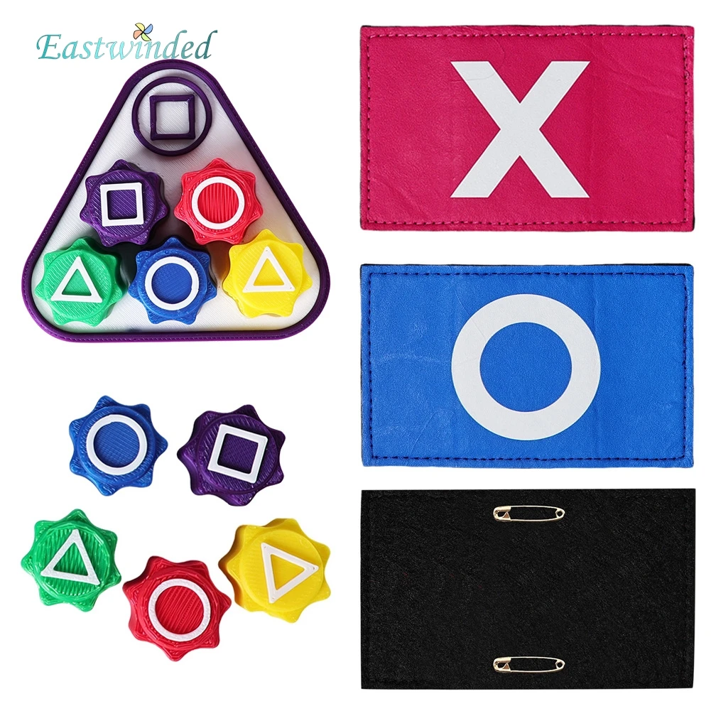 كالاماري تأثيري لعبة حزام ملصقات سحرية التلفزيون SG 2 كوريا بوس لعب الأدوار اكسسوارات اللعبة الشعبية تأثيري النرد الدعامة هدايا الهالوين